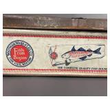 Vintage Harvard Seafood Tin Whitman Ward & Lee