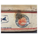 Vintage Harvard Seafood Tin Whitman Ward & Lee