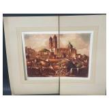 AF Mettel & Other Art Prints Collection - Unique Architectural & Nautical Scenes