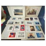 Vintage Artwork Prints and Greeting Cards Collection - Whistler, Mettel & Others
