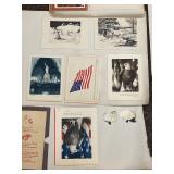 Collection of Art Prints & Vintage Greeting Cards