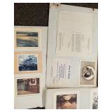 Collection of Art Prints & Vintage Greeting Cards
