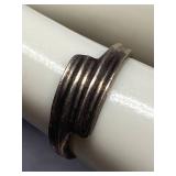 Vintage Sterling Silver 925 Wave Design Ring Size 4.5