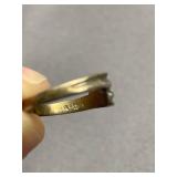 Vintage Sterling Silver 925 Wave Design Ring Size 4.5