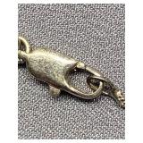 Sterling Silver 925 Dolphin Design Bracelet 7.5"