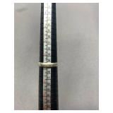 Sterling Silver 925 Pentagon Moonstone Ring 925 Size 6.75