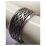 Sterling Silver 925 Spinner Ring Size 4