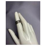 Sterling Silver 925 Spinner Ring Size 4