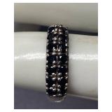 Sterling Silver Sapphire 925 Ring Size 7