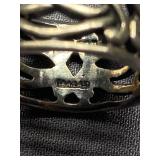 Sterling Silver 925 Ring Intricate Design Size 6