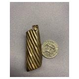 Artistic Sterling Silver 925 Pendant with Gem Accent