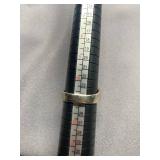 JCM Multi-Stone Sterling Silver 925 Statement Ring Size 11