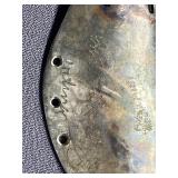 Signed Sterling Silver Iridescent 925 Artistic Brooch