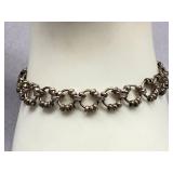 Sterling Silver 925 Heart Bracelet