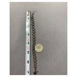 Sterling Silver 925 Heart Bracelet