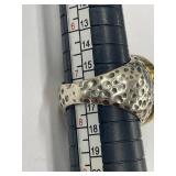 Green Gemstone Sterling Silver 925 Ring