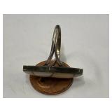 Vintage Sterling Silver 925 Mother Of Pearl Ring Size 5.5