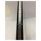 Sterling Silver Paw Design Ring 925 Gemstones Size 6