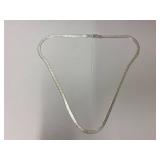 Sterling Silver 925 Greek Key Pattern Necklace