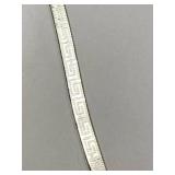 Sterling Silver 925 Greek Key Pattern Necklace