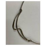 Minimalist Sterling Silver Necklace 925