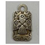 Vintage Sterling Silver 925 Thunderbird Pendant