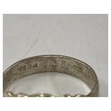 Vintage Sterling Silver 925 Turquoise Ring 925 Size 5.75