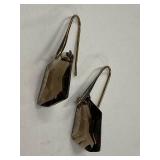 Sterling Silver 925 Smoky Quartz Earrings