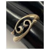 Kabana Sterling Silver 925 Swirl Ring Size 5.75