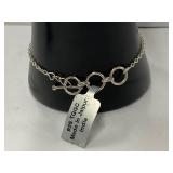 Sterling Silver 925 Pink Stone Bracelet Handmade India