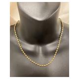 Sterling Silver 925 Oval Link Chain Necklace, Elegant