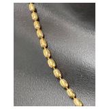 Sterling Silver 925 Oval Link Chain Necklace, Elegant