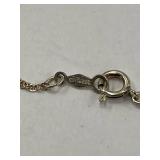 18K Gold and Sterling Silver 925 Necklace