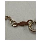 18K Gold and Sterling Silver 925 Necklace