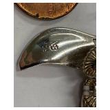 Nicole Barr Sterling Silver 925 Pink Enamel Earrings