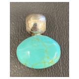ATI 925 Mexico Turquoise Sterling Silver 925 Pendant