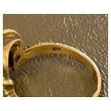 Sterling Silver 925 Elephant Ring Size 6