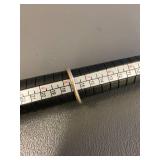 Vintage Sterling Silver 925 Abstract Ring Size 7.75