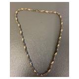 Italian Sterling Silver 925 Twisted Rope Necklace