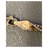 Italian Sterling Silver 925 Twisted Rope Necklace