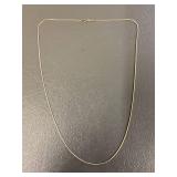 Sterling Silver Snake Chain Necklace 925 Marked Elegant