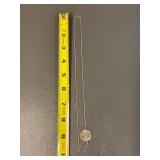 Sterling Silver Snake Chain Necklace 925 Marked Elegant