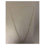 925 Sterling Silver Bead Chain Necklace