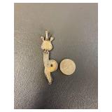 Sterling Silver 925 Snail Pendant Enamel Accents