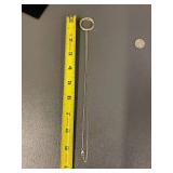 Sterling Silver 925 Interlocking Rings Pendant Necklace