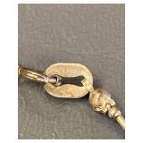 Vintage Sterling Silver 925 Bead Bracelet