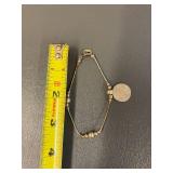 Vintage Sterling Silver 925 Bead Bracelet