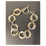 Vintage Sterling Silver 925 Link Bracelet