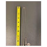 Elegant Sterling Silver 925 Bead Necklace