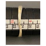 Sterling Silver Red Stone Ring 925 Size 9.5 Elegant Design